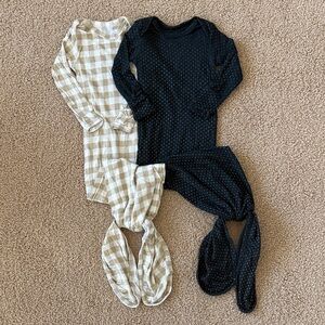 Solly Baby knotted gown bundle